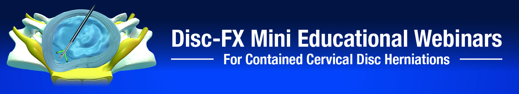 Disc-FX Mini educational Webinars