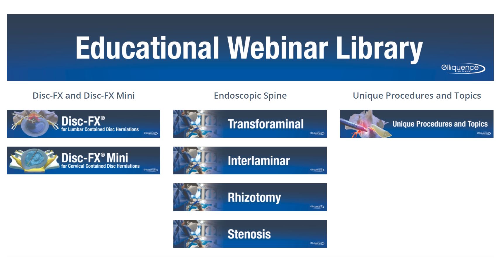 educational webinar library